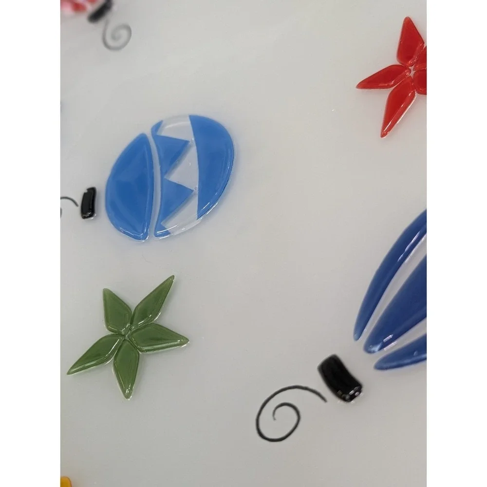 BLOCK 16 Inch Christmas‎ Tree Ornament Round Platter